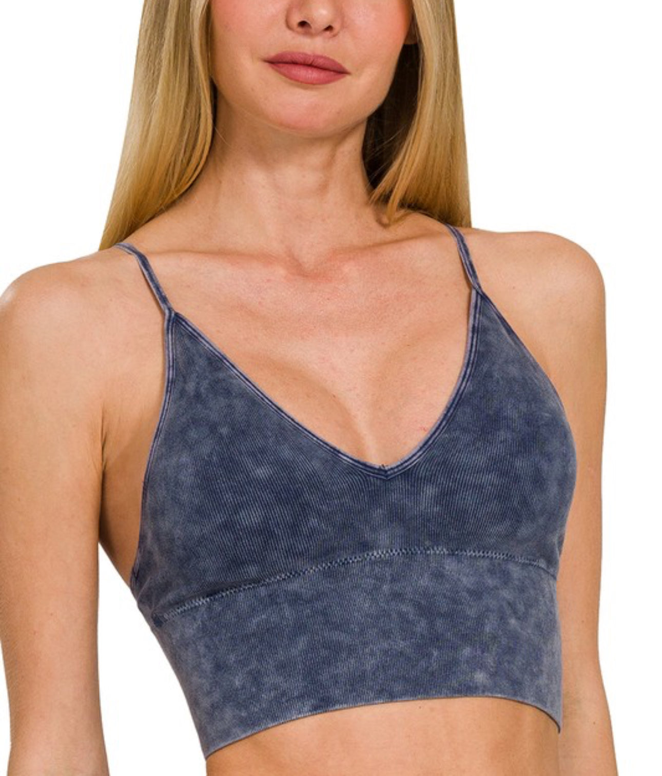 Washed Strappy Bralette