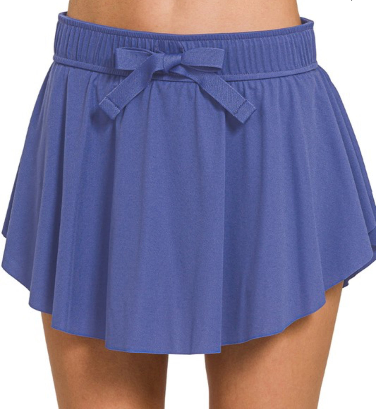Ruffle Hem Tennis Skirt