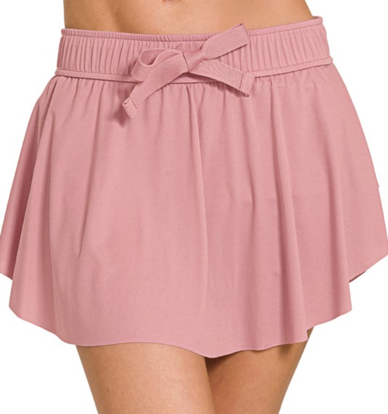 Ruffle Hem Tennis Skirt