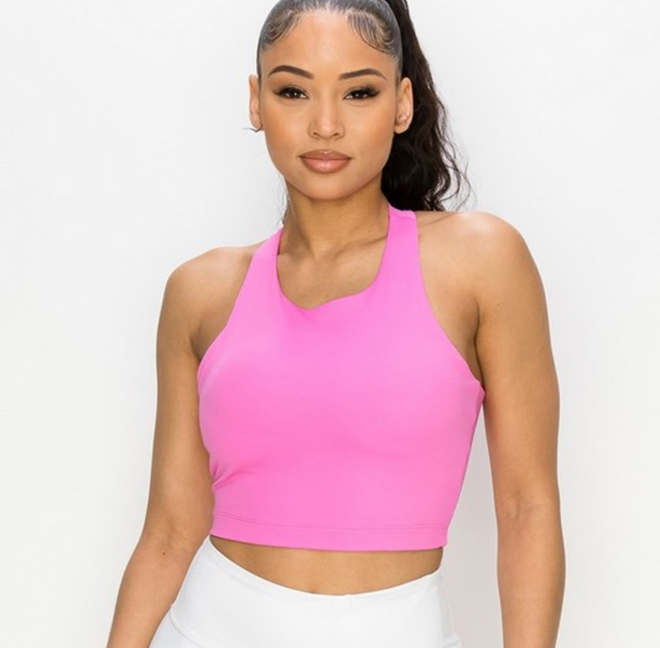 Cross back Halter Bra