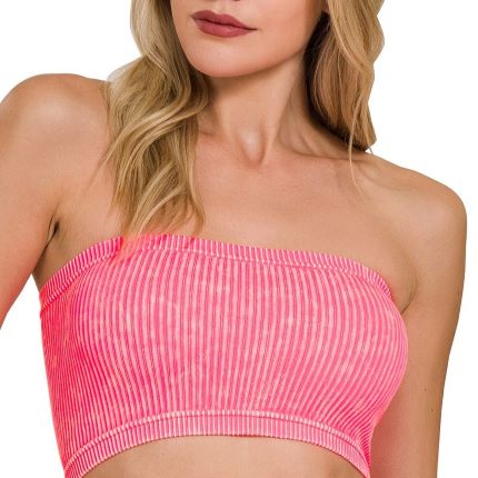 Acid Wash Tube Top