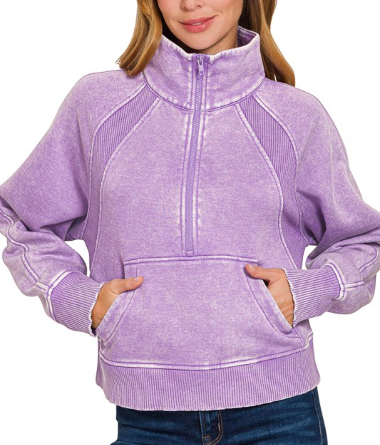 Acid Washed Pullover