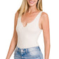 Split Neck Body Suit