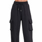 Wide Leg Cargo Sweats