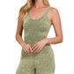 Acid Wash Romper