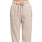 Acid Wash Sweat Pants with Pockets