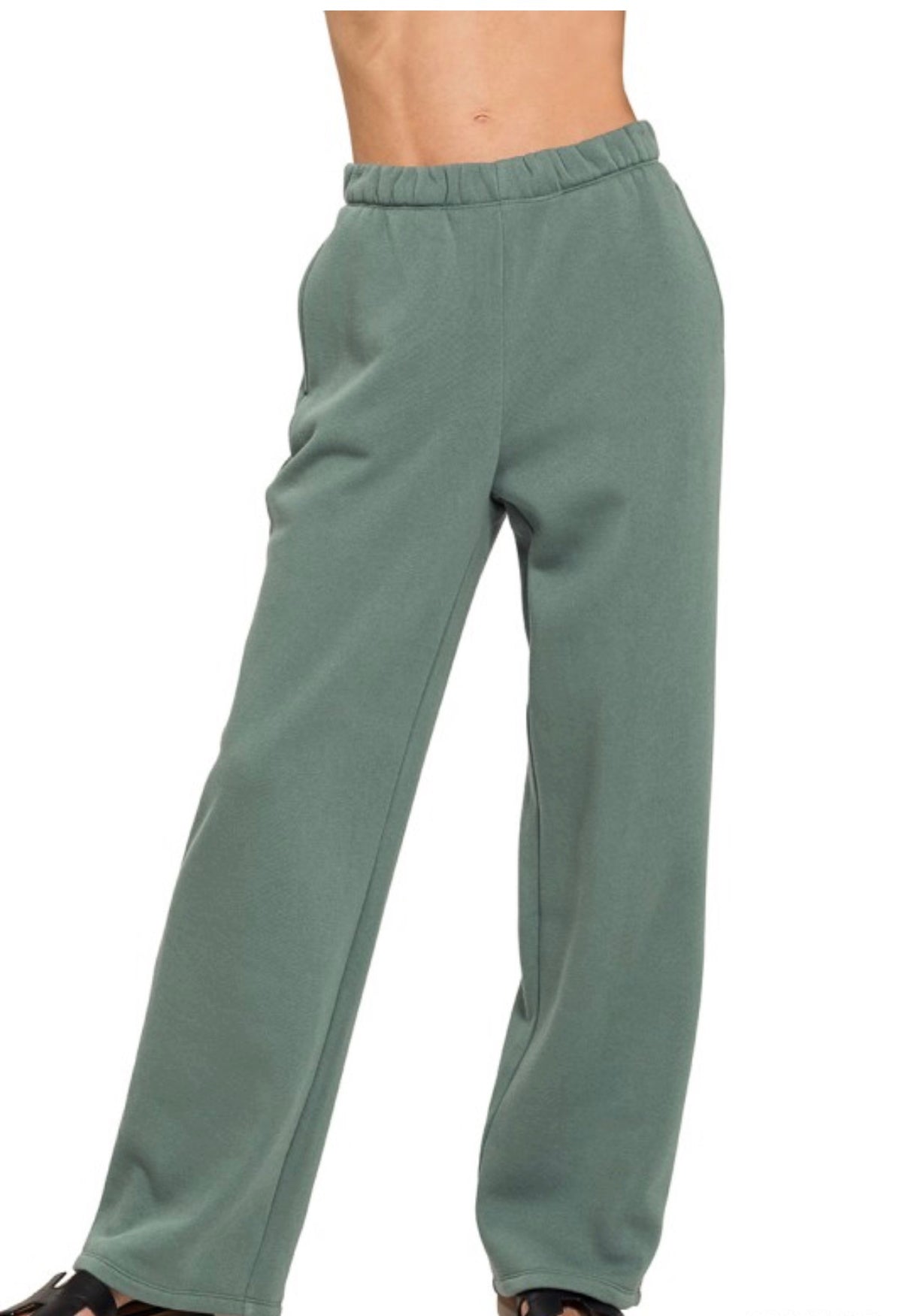 Wide Leg Sweat Pants