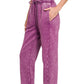 Acid Wash Sweat Pants with Pockets
