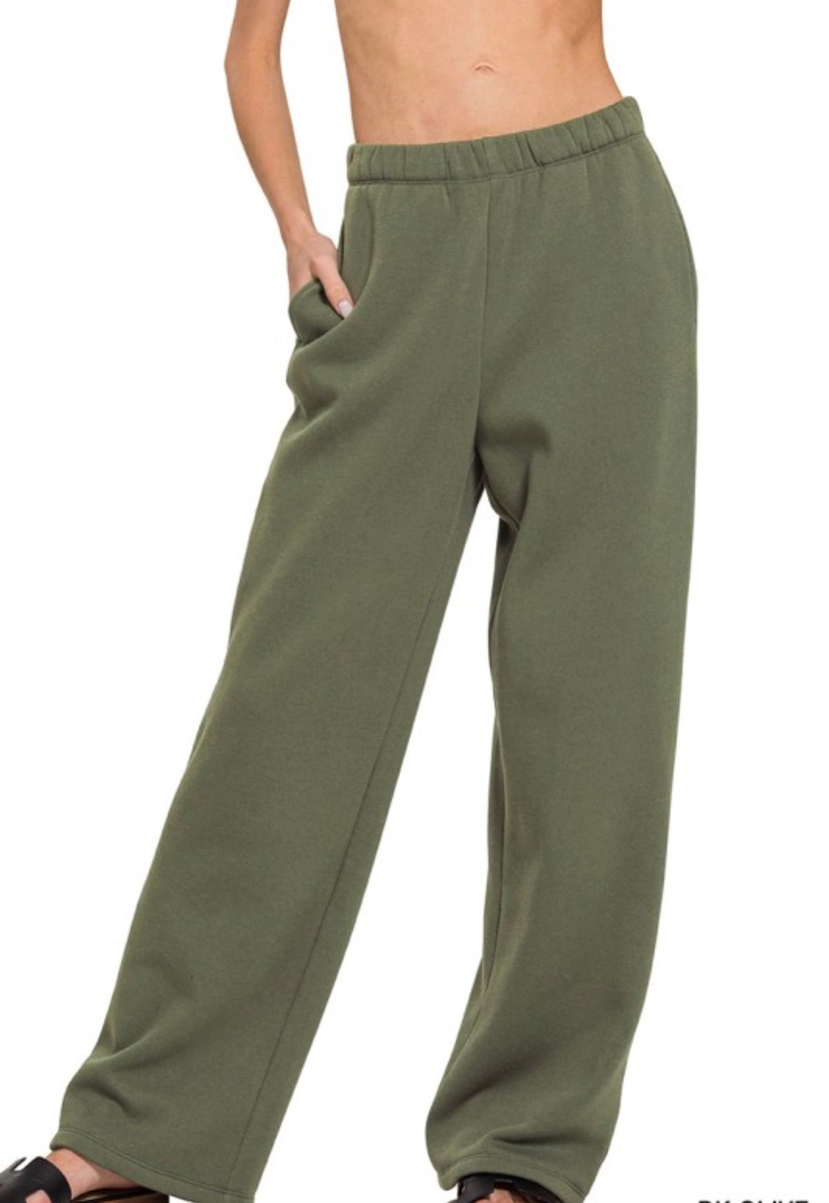 Wide Leg Sweat Pants
