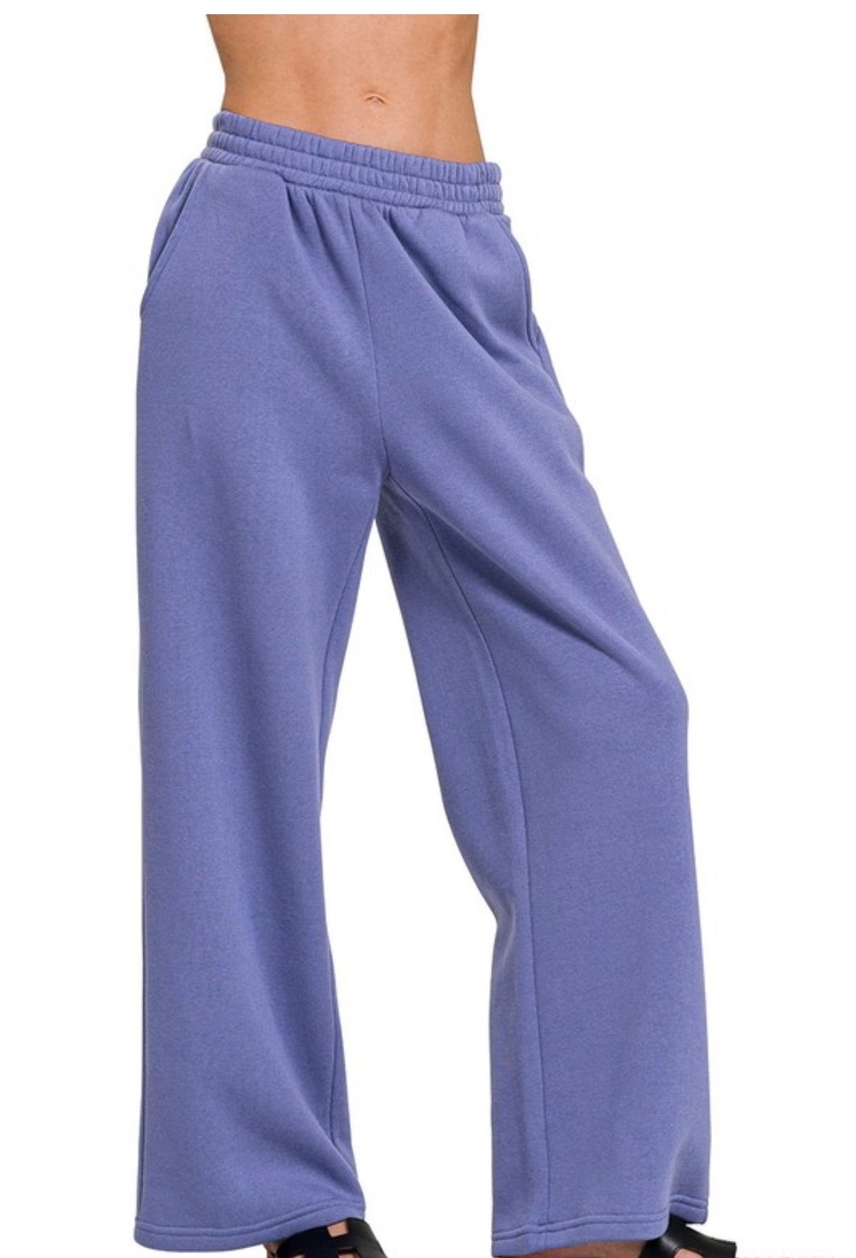 Wide Leg Sweat Pants