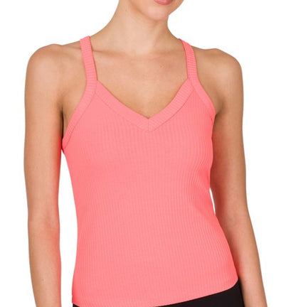 V Neck Soft Tank