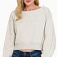 Boatneck Crew Sweater