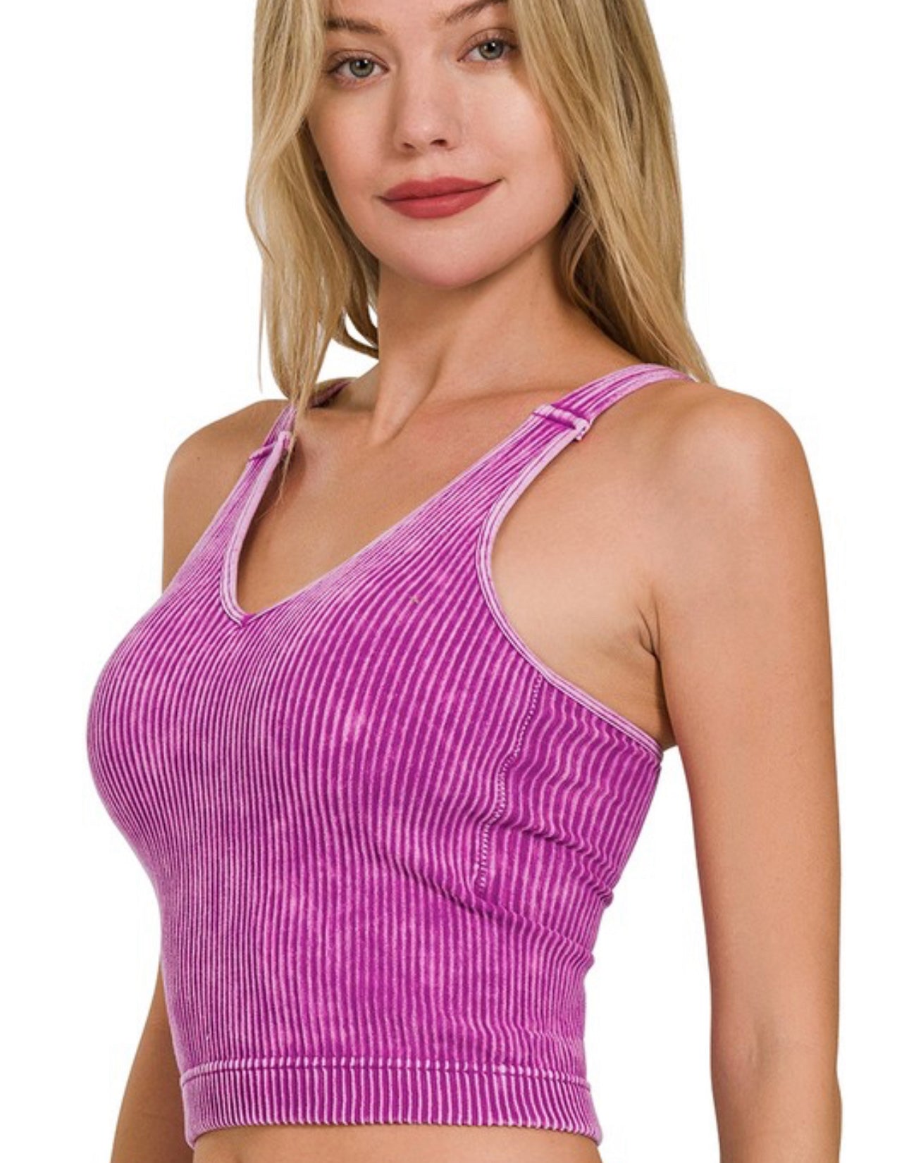 Acid Washed V Tank with cups