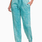 Acid Wash Sweat Pants with Pockets
