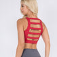Forever Lattice Back Halter Bra