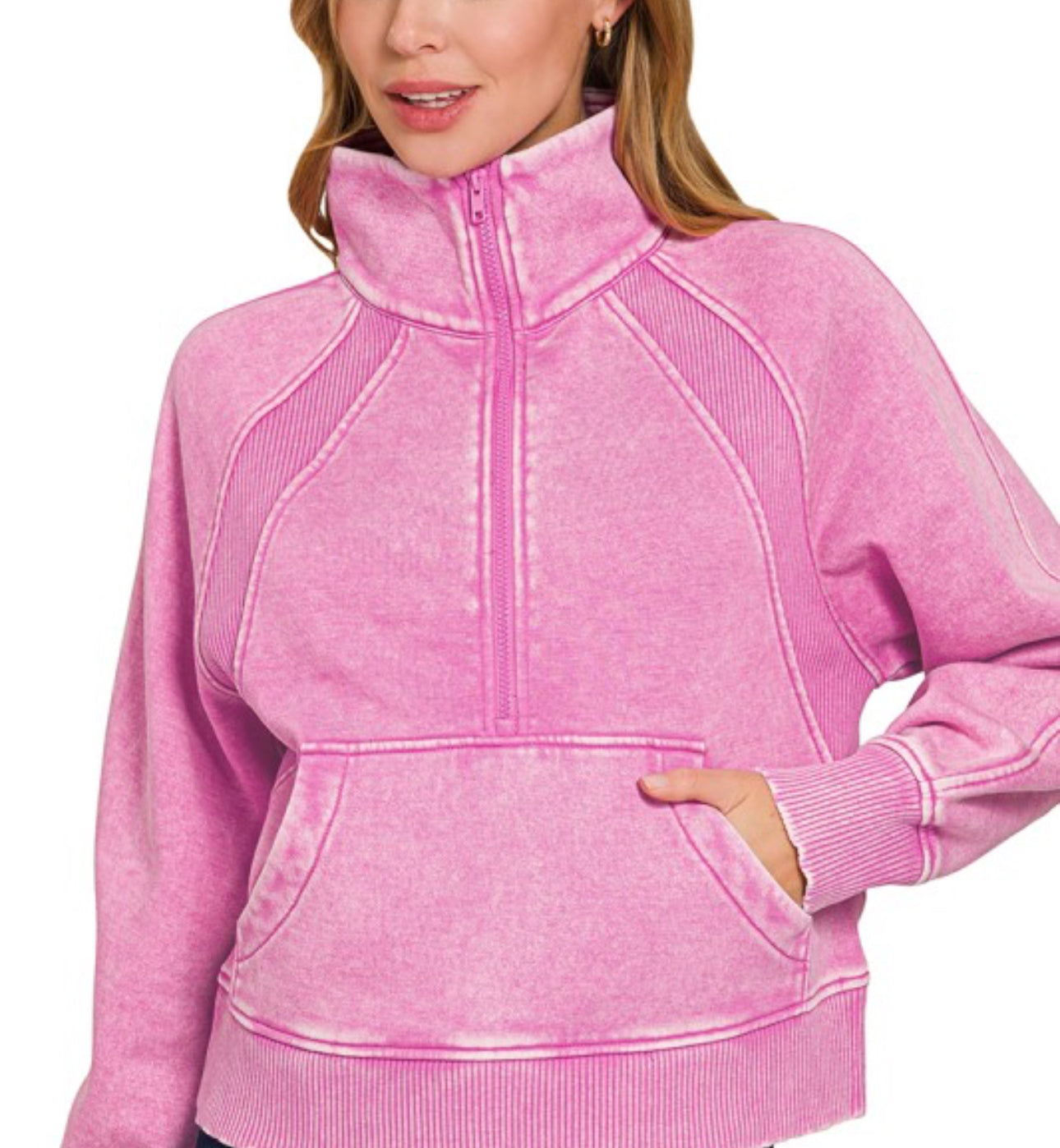 Acid Washed Pullover