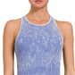 Scoop Neck Acid Wash Ribbed Tank
