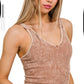 Acid Washed V Tank with cups
