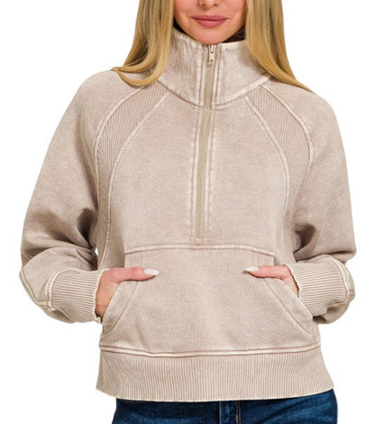 Acid Washed Pullover