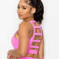 Forever Lattice Back Halter Bra