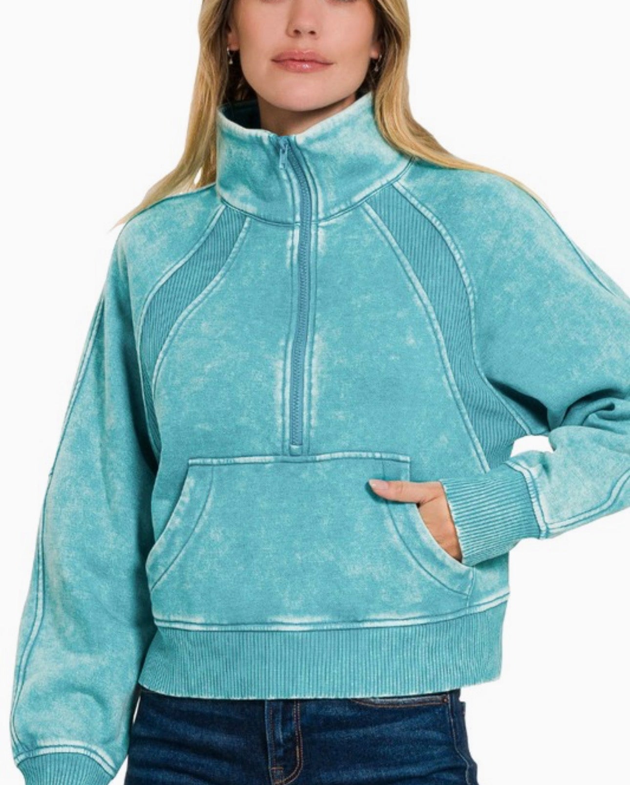 Acid Washed Pullover