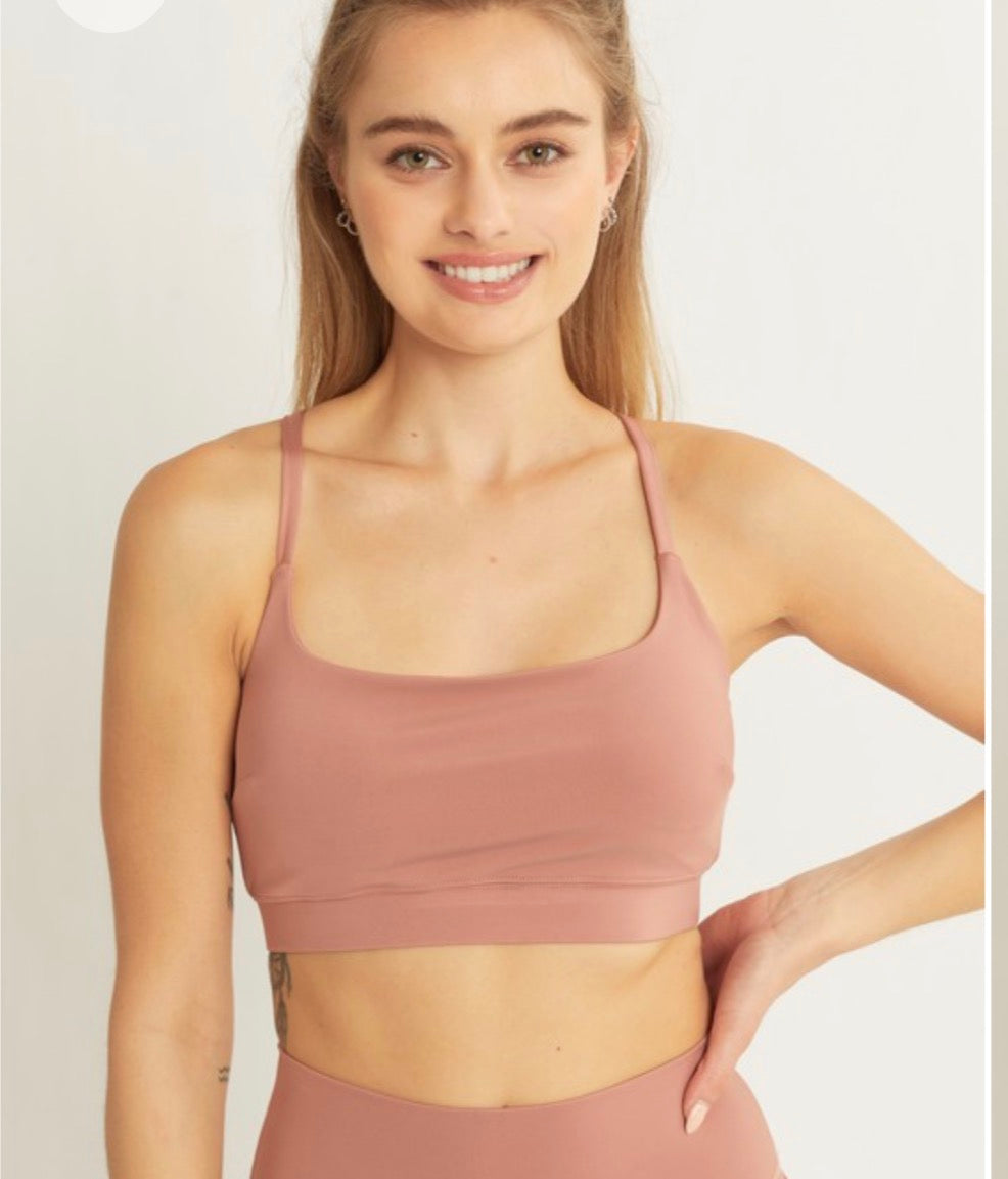 Twist back Bra