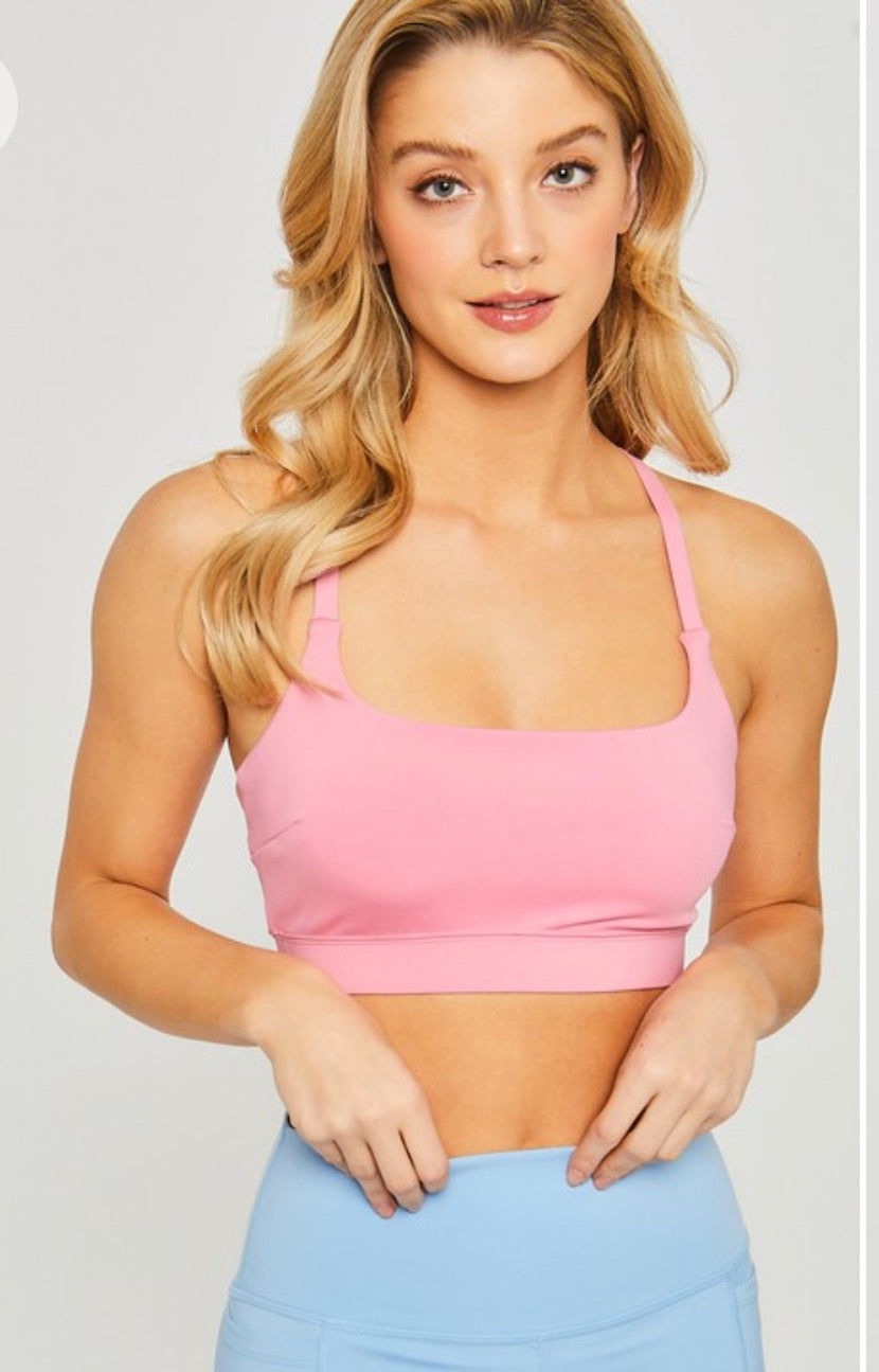 Twist back Bra