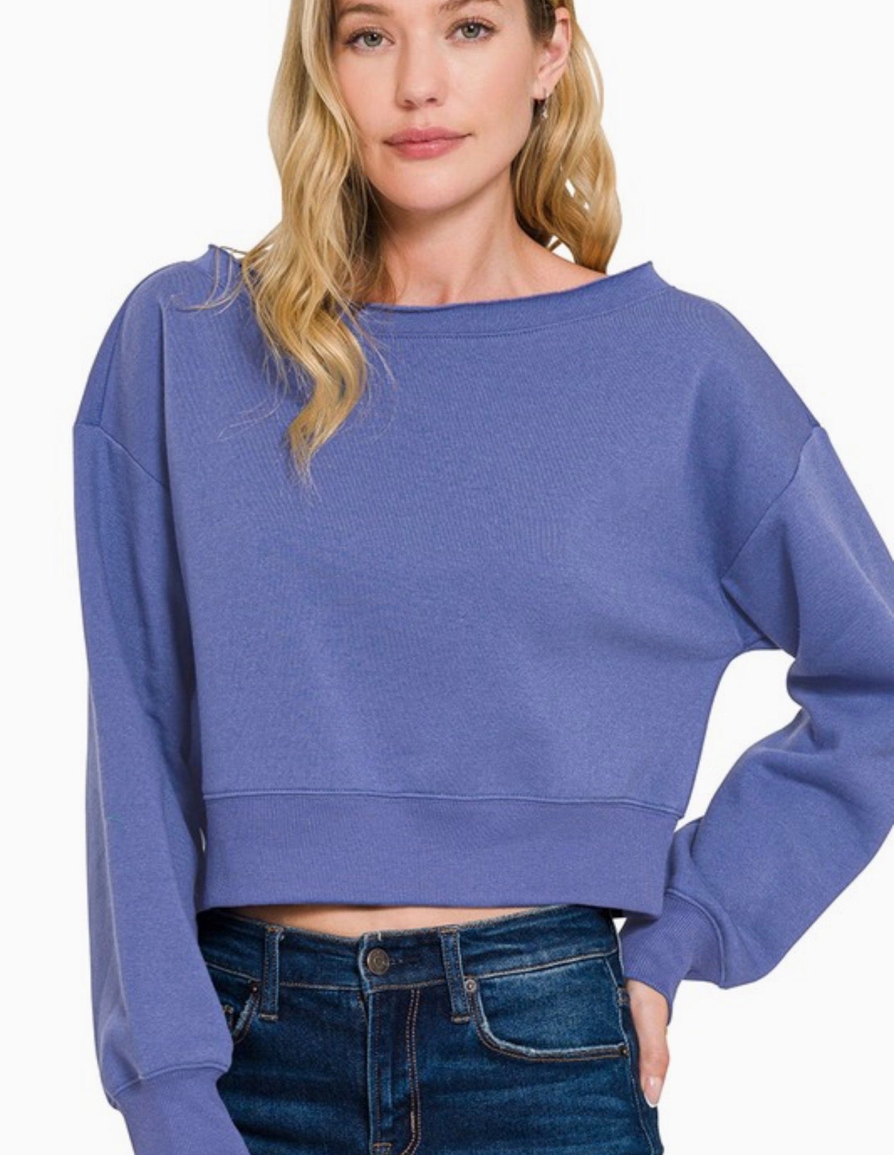 Boatneck Crew Sweater